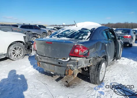 2012 Dodge Avenger Se from USA, damaged, VIN 1C3CDZAB2CN133392
